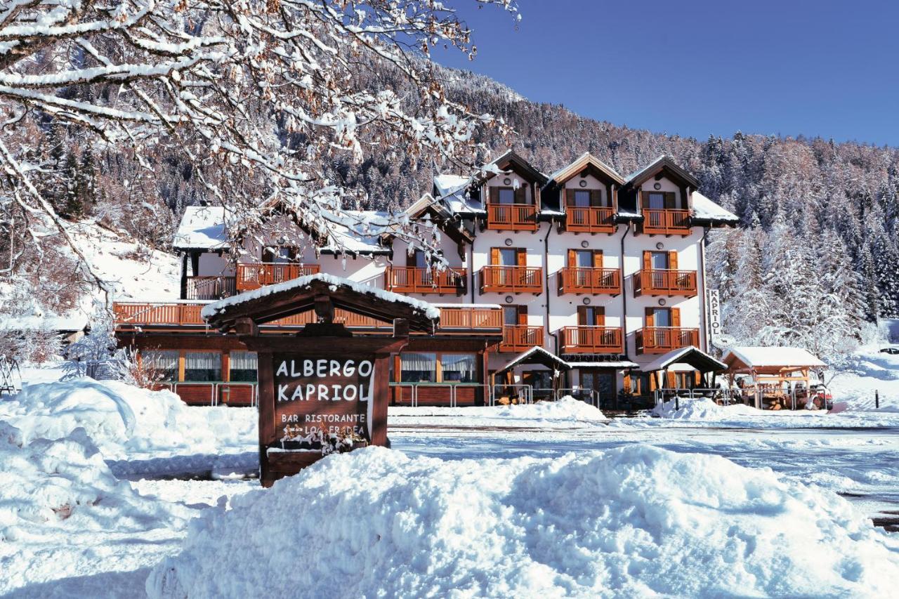 Hotel Kapriol Castello Tesino Exterior foto